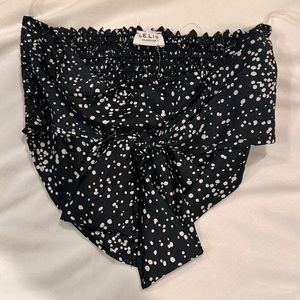 Lelis bandana top NWT